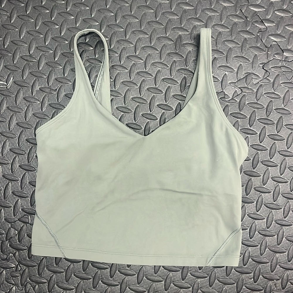 Green Lululemon tank